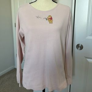 Winnie the Pooh Pink Long Sleeve